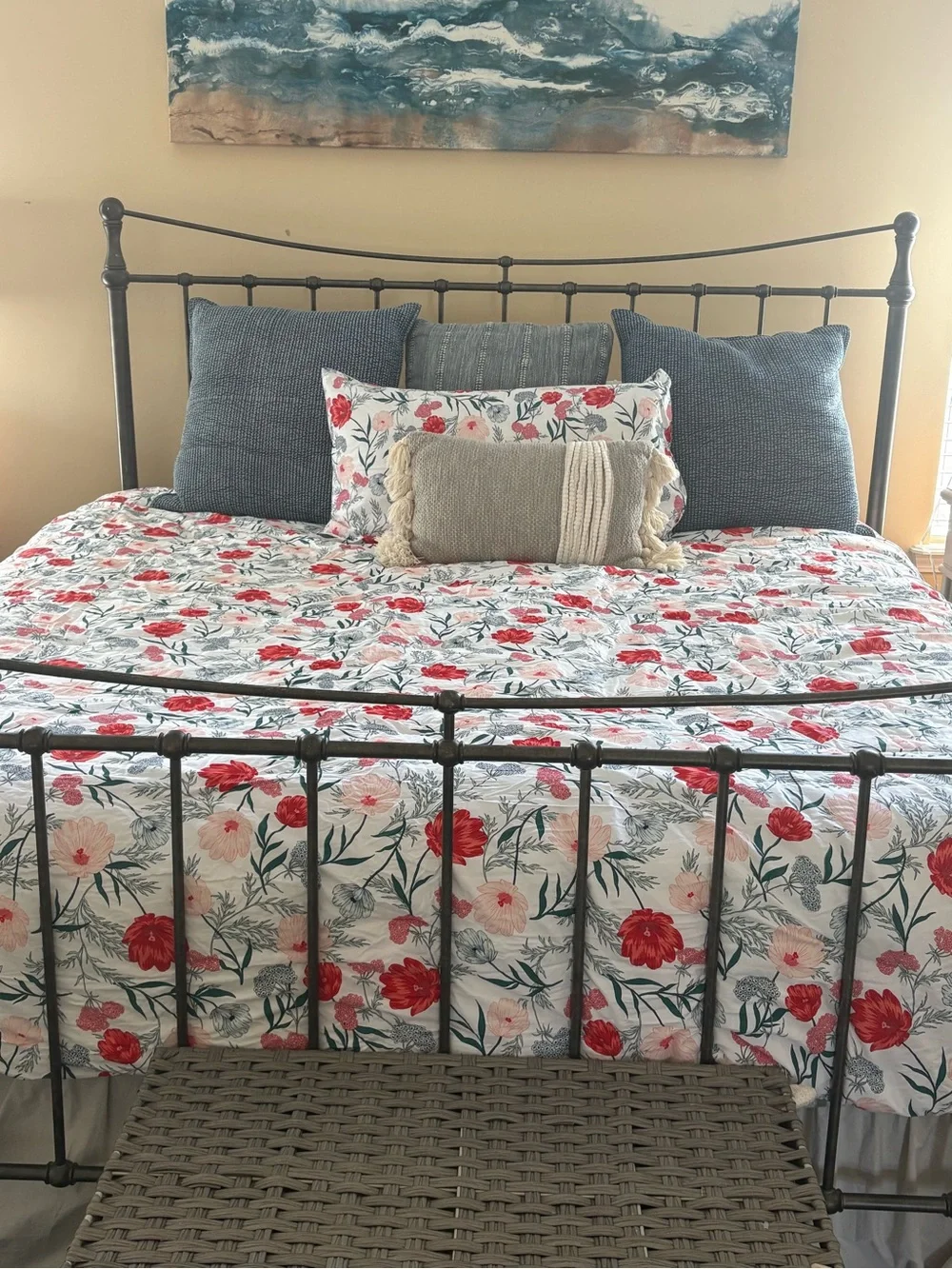 Kate Spade Blossom Comforter plus Sham - King
